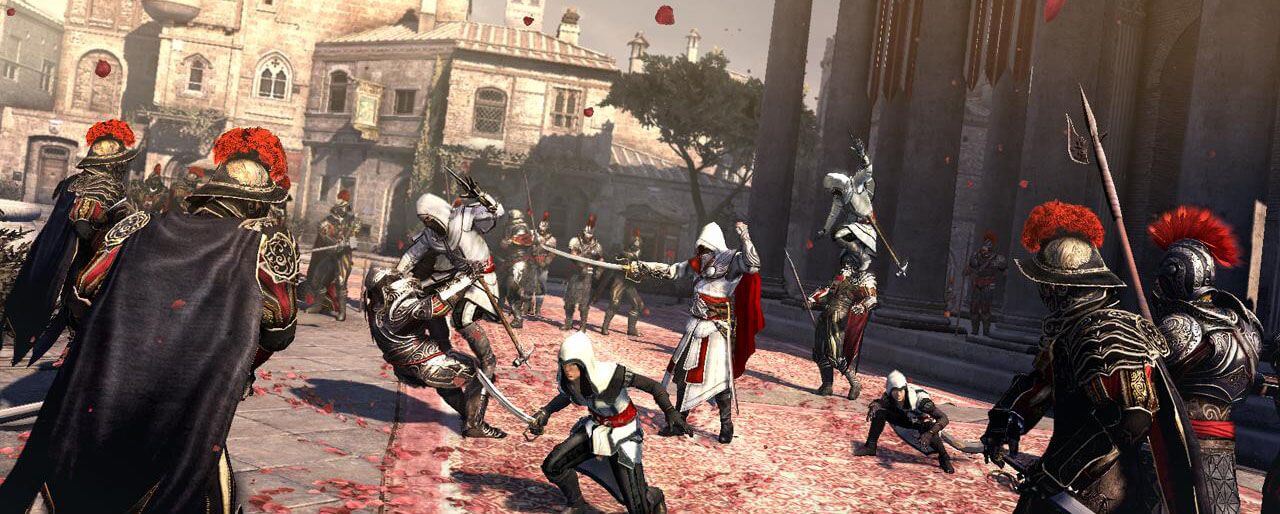 Assassins Creed Brotherhood FIght with sword