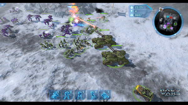 Halo Wars Definitive Edition - Tanks and Army