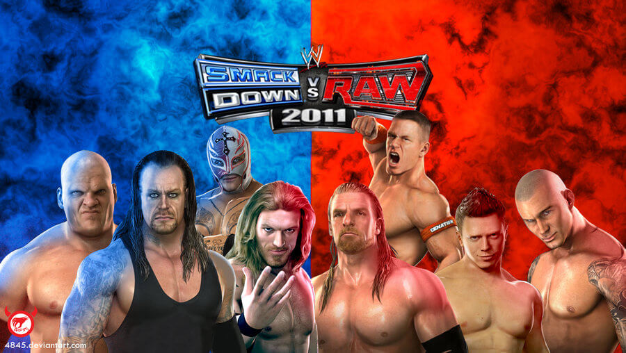 WWE Smackdown Vs Raw 2011 Cover