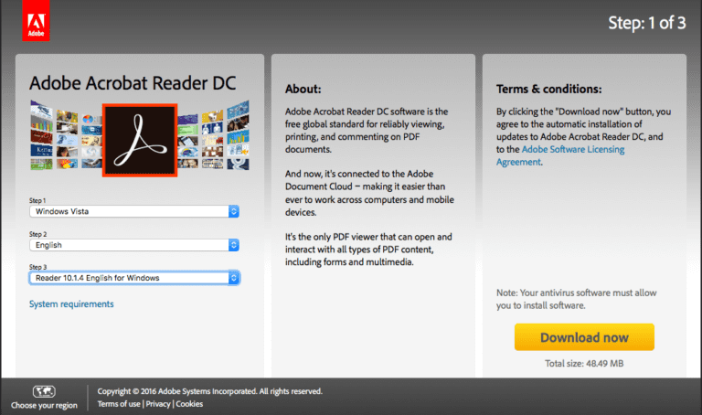 ADOBE READER FOR WINDOWS FREE DOWNLOAD