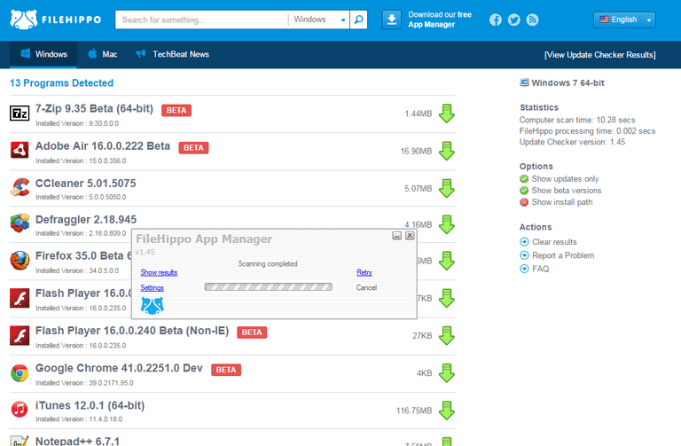 APP MANAGER FOR WINDOWS 32/64 BIT 