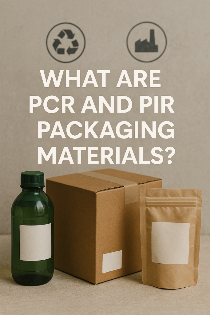 What Are PCR and PIR Packaging Materials?