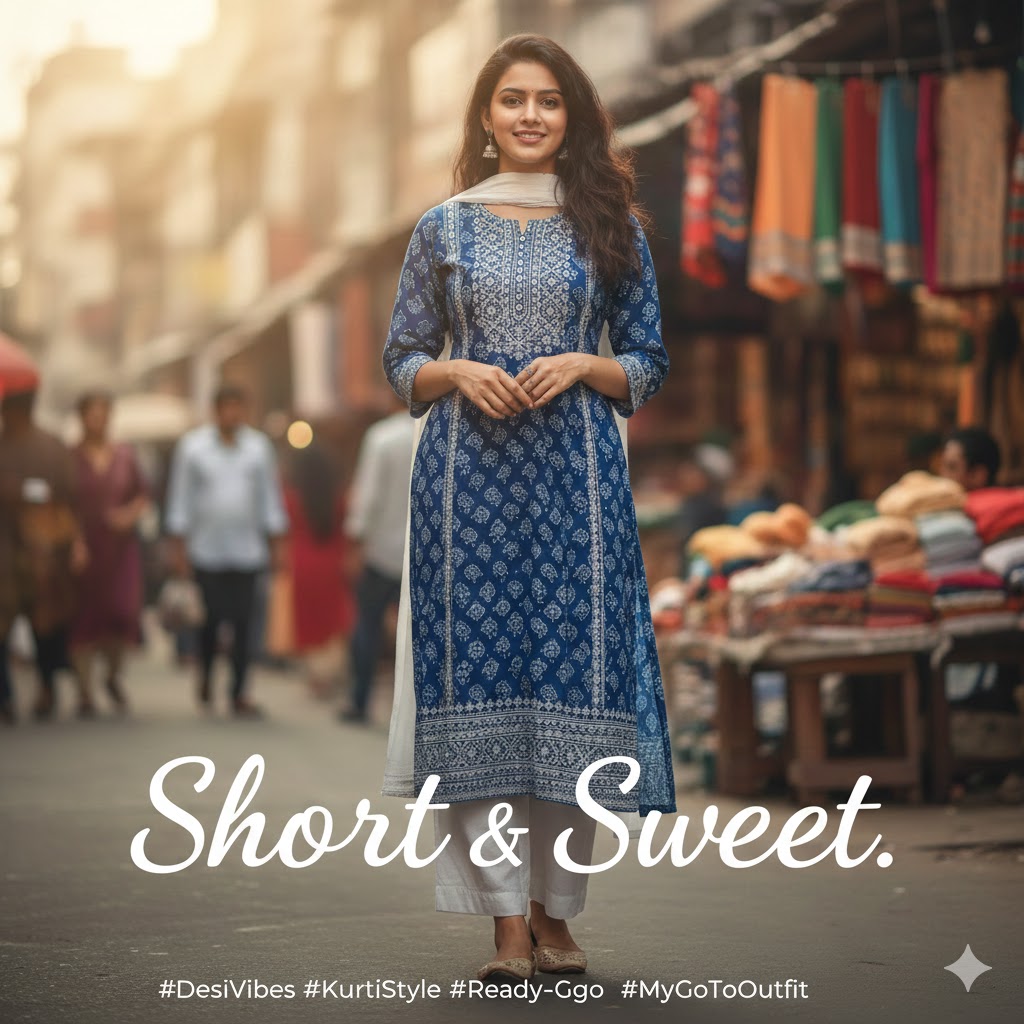 Short Captions for Kurti