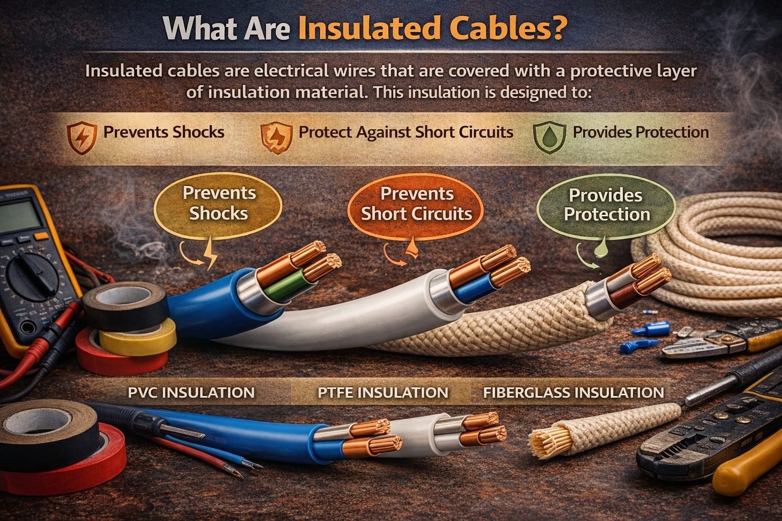 What Are Insulated Cables?