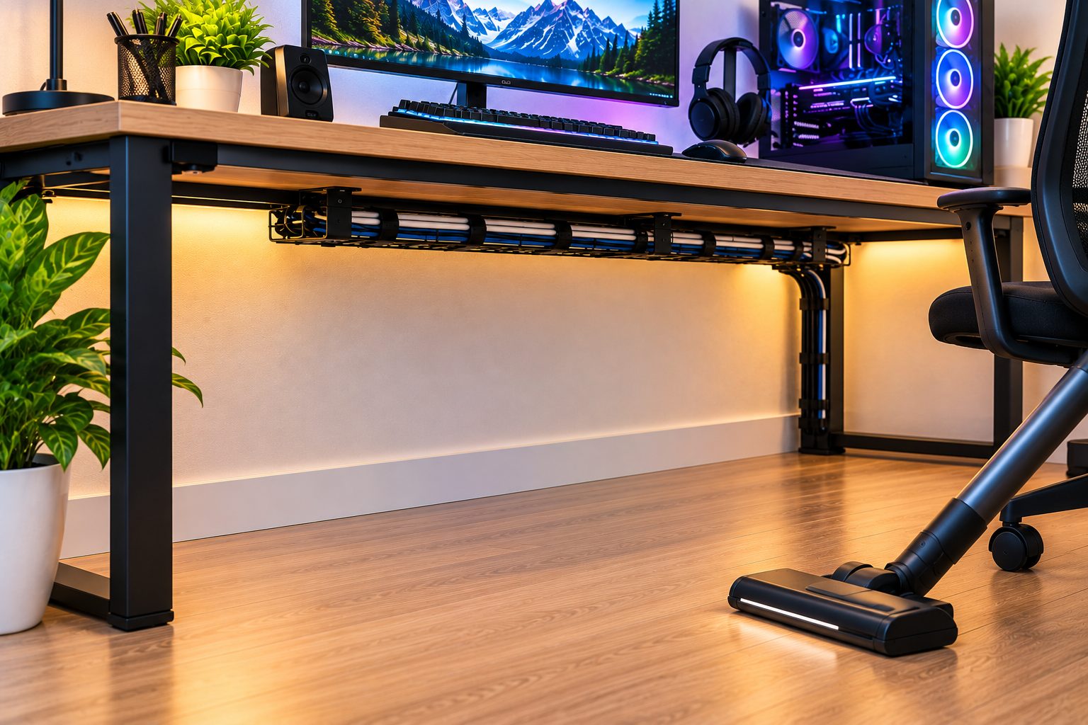 Keep Your PC Area Easy to Clean