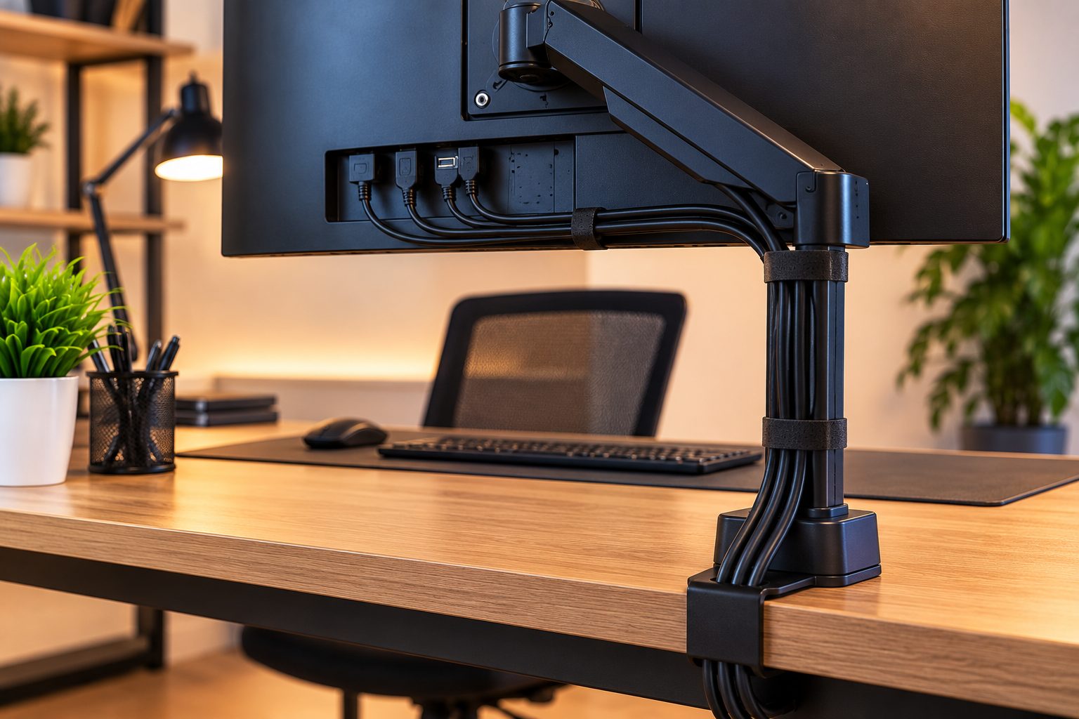 Manage Your Monitor Cables