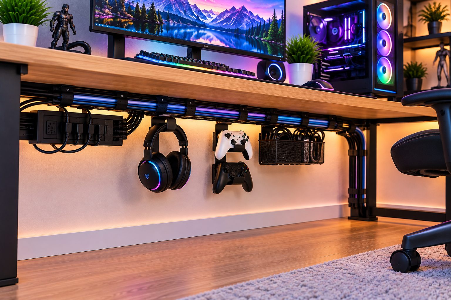 Organize RGB and Gaming Accessories